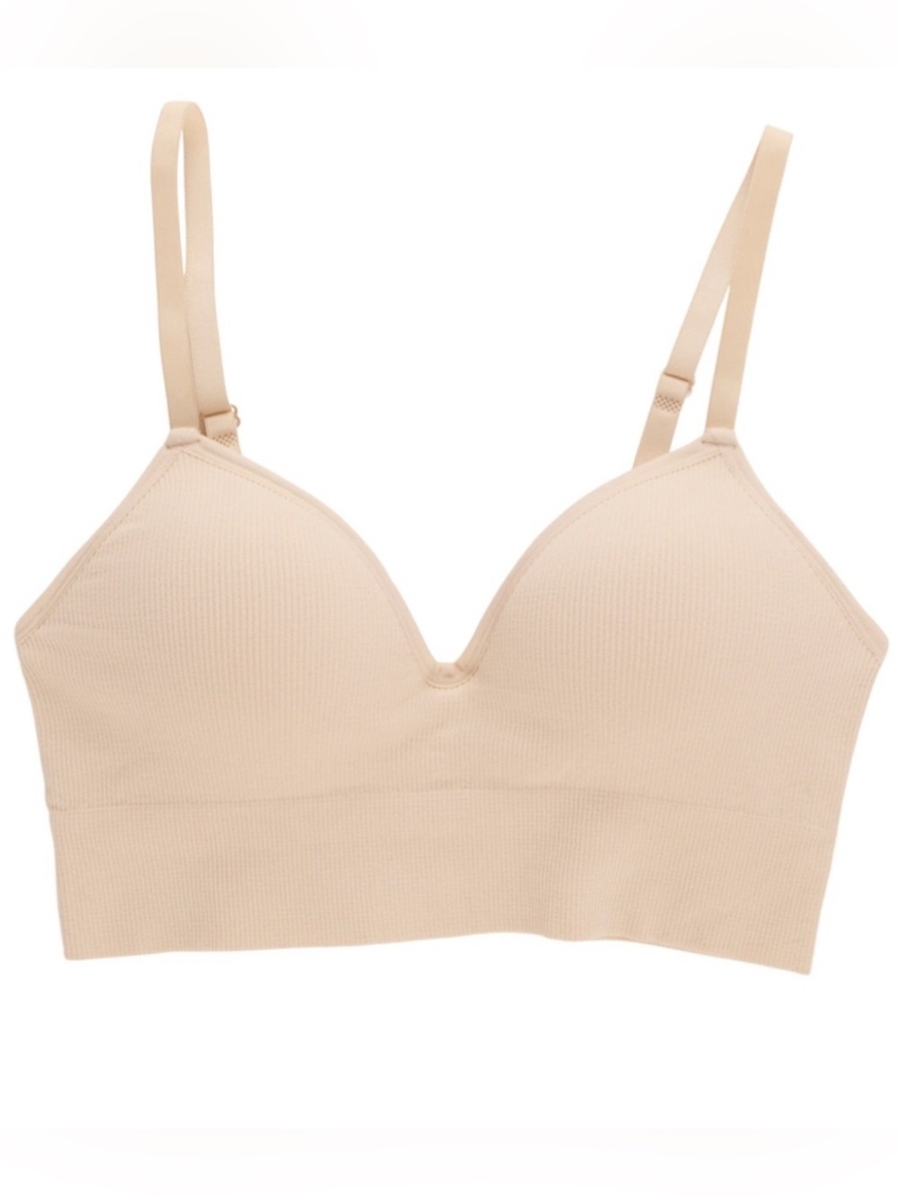 Wire-Free Push-Up Bra - Nude